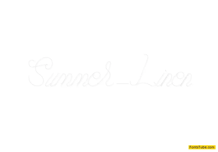 Summer_Linen Font