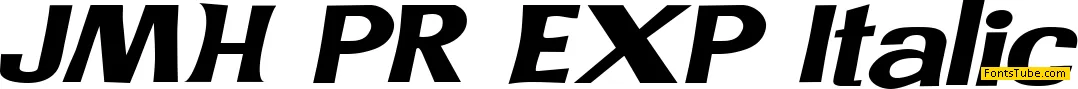 JMH PR Font Family