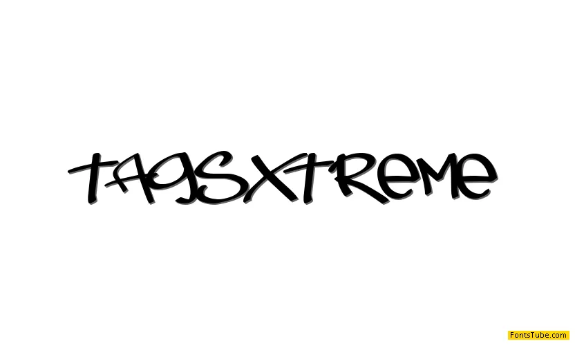 TagsXtreme Font