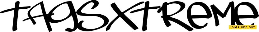 TagsXtreme Font