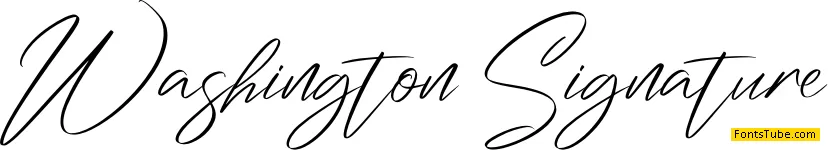 Washington Signature
