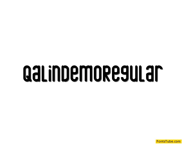 Qalin Demo Font Family