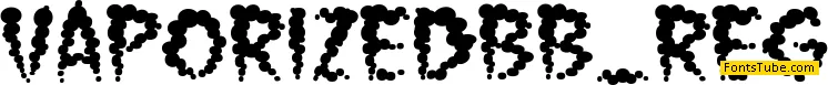 Vaporized BB Font Family