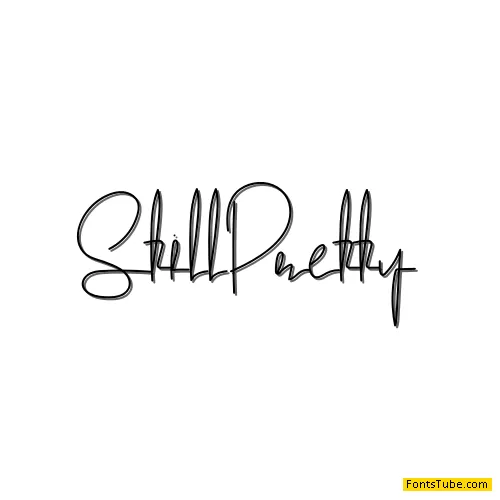 Still Pretty Font