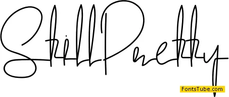 Still Pretty Font