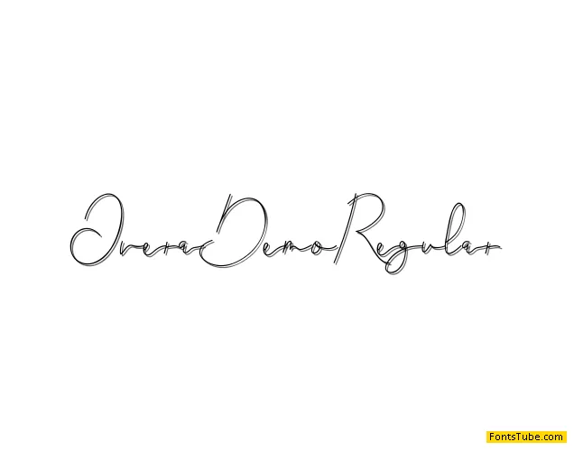 Overa Demo Font