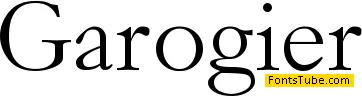 Garogier Font