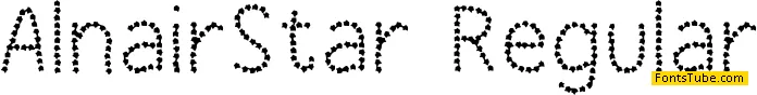 Alnair Star Font