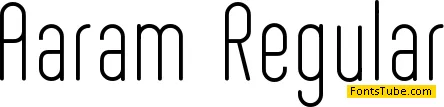 Aaram Font