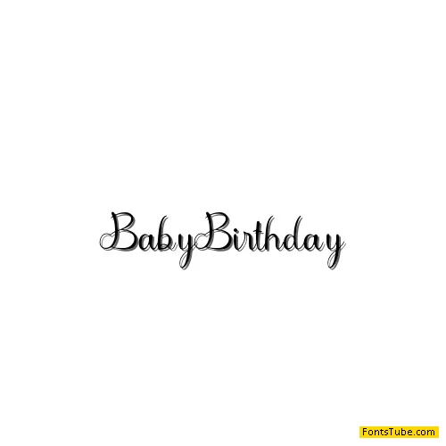 Baby Birthday