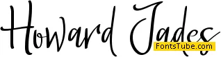 Howard Jades Font