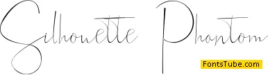 Silhouette Phantom Font