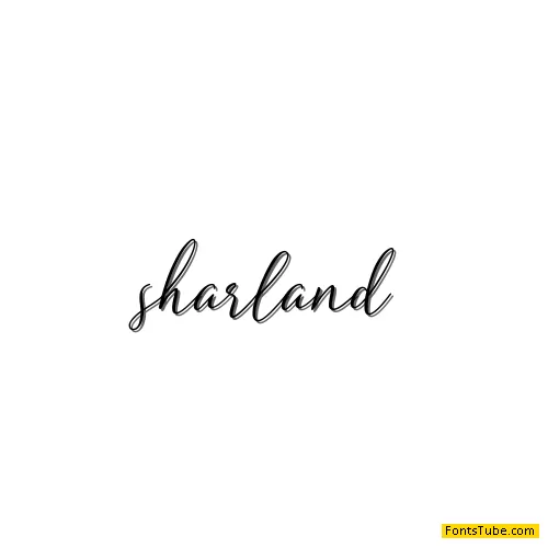 sharland Font