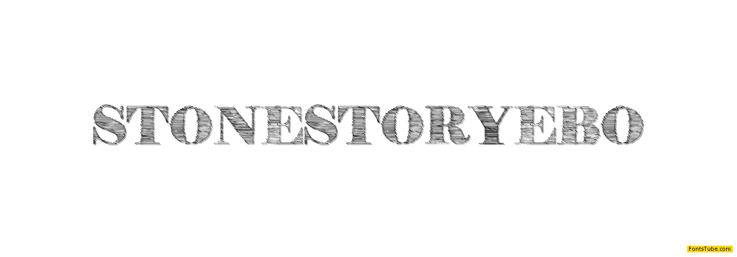 StoneStory Font