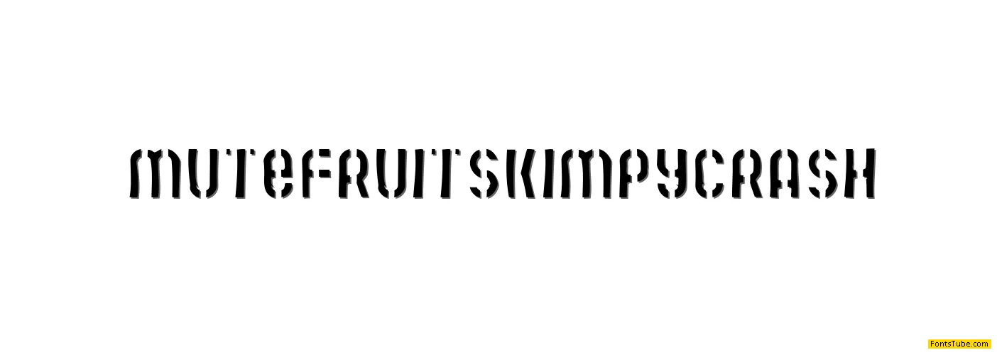 Mute Fruit Font Family