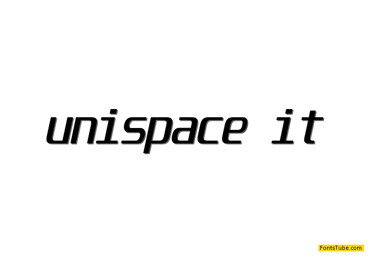 Unispace Font Family