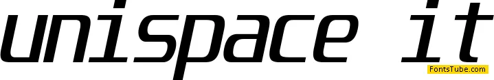 Unispace Font Family