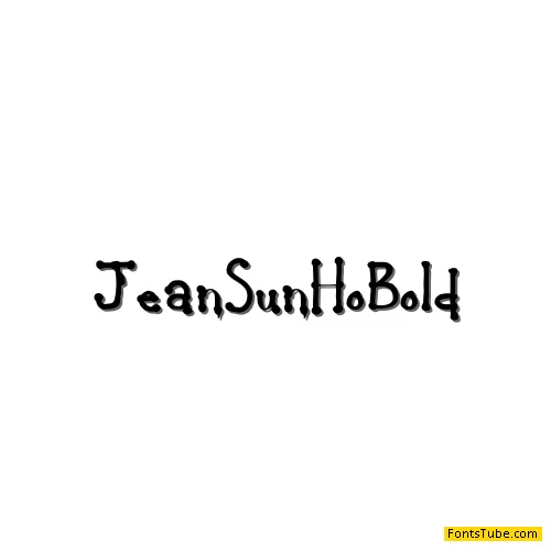 JeanSunHo Font Family