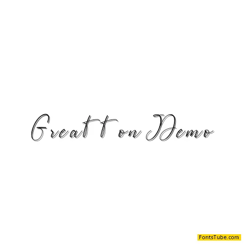 Greatton Demo Font