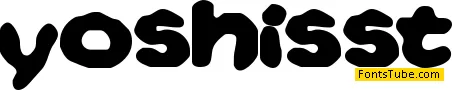 Yoshi's Story game text BRK Font