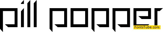Pill Popper Font