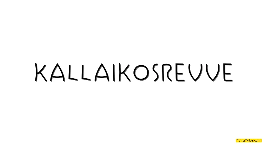 Kallaikosrevve Font