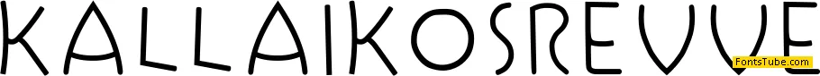 Kallaikosrevve Font