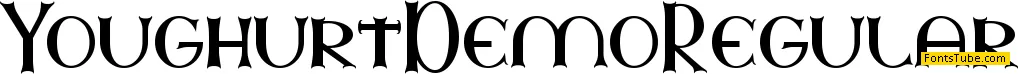 Youghurt Demo Font Family