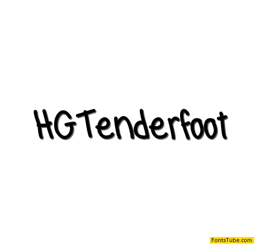 HGTenderfoot Font