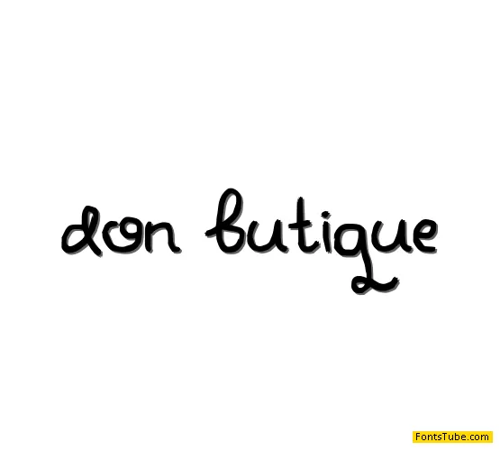 Don Butique Font