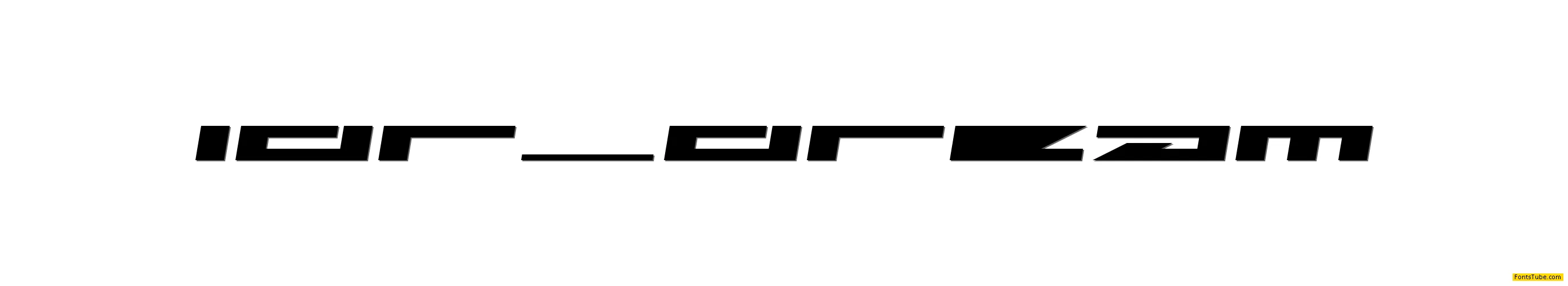 LDR DREAM Font