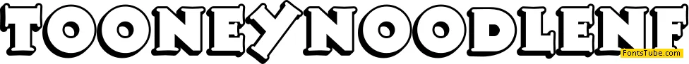 Tooney Noodle NF Font