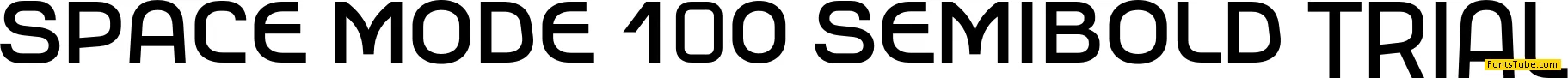 Space Mode 1.0 TRIAL Font Family