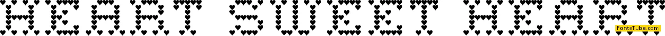 Heart Sweet Heart Font