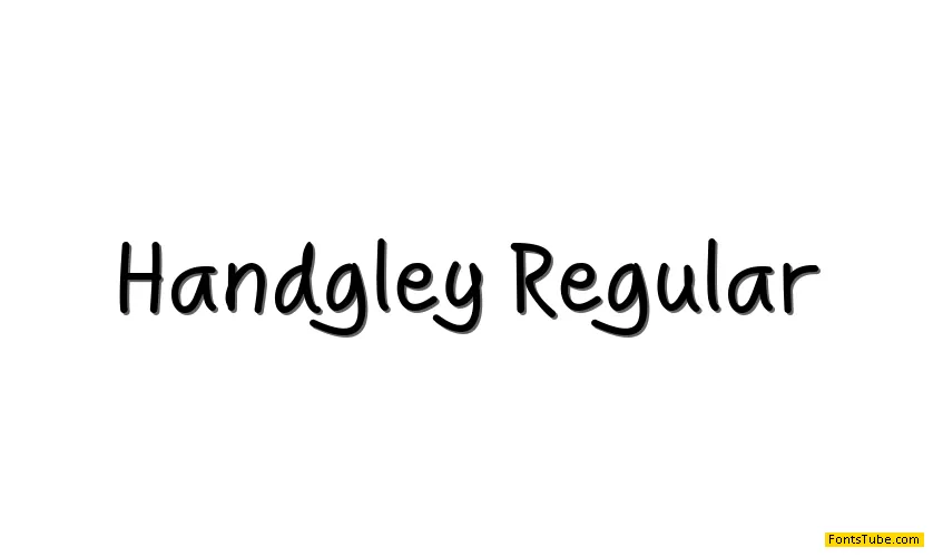 Handgley Font Family