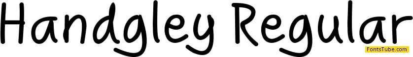 Handgley Font Family