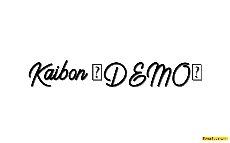 Kaibon Font