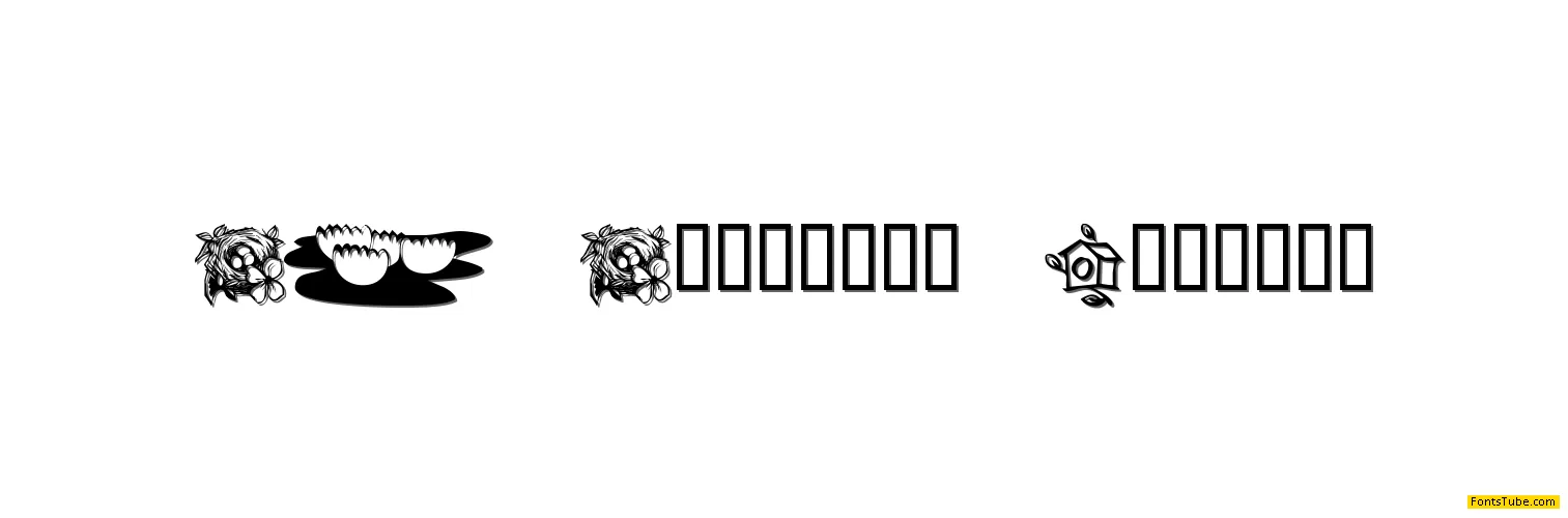 KR Katlings Fifteen Font