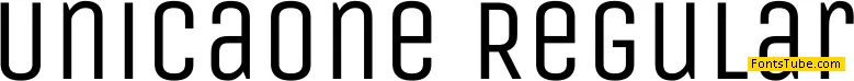 Unica One Font