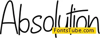 Absolution Font