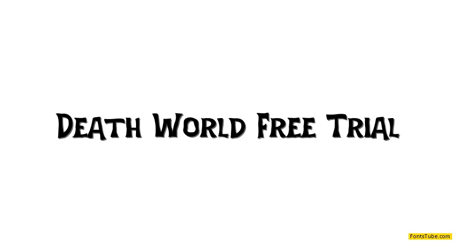 Death World Free Trial Font