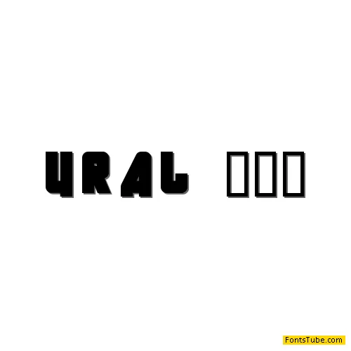 URAL Font Family