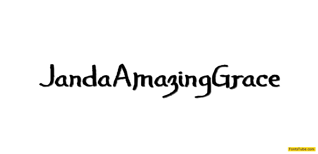 Janda Amazing Grace Font