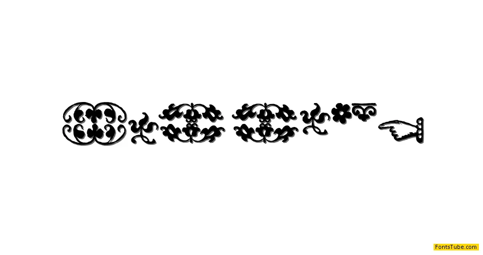 IM FELL FLOWERS 2 Font