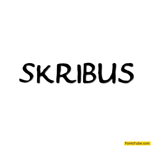 Skribus Font