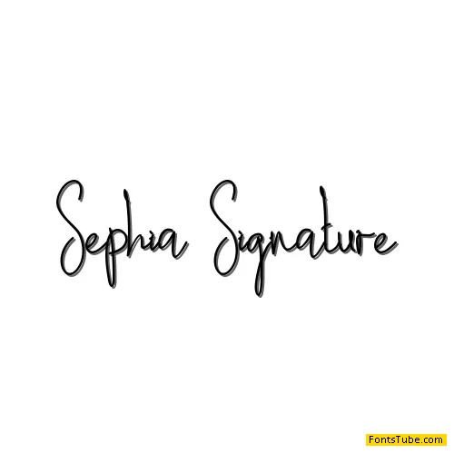 Sephia Signature