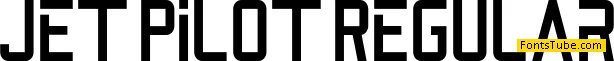 Jet Pilot Font