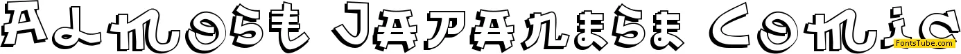 Almost Japanese Comic Font