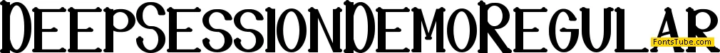 Deep Session Demo Font Family