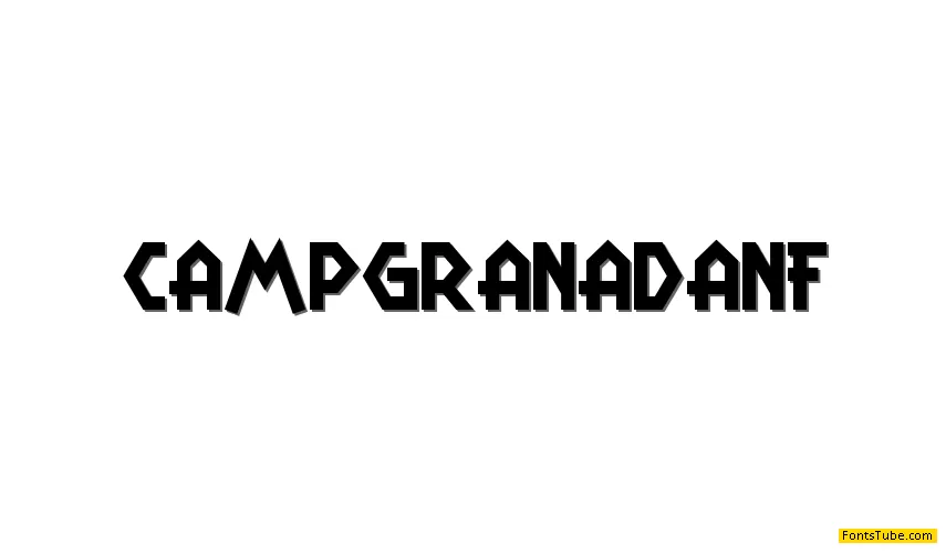 Camp Granada NF Font